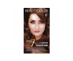 COLORAÇÃO CREME KIT BEAUTYCOLOR 6.7 CHOCOLATE SUIÇO
