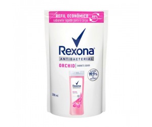 SABONETE LÍQUIDO REXONA ANTIBACTERIAL ORCHID REFIL 200ML