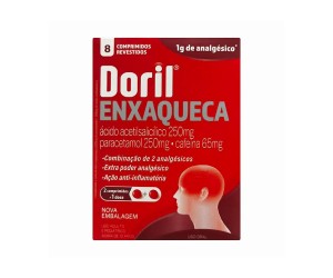 DORIL ENXAQUECA 8 COMPRIMIDOS