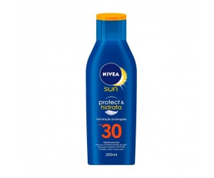 PROTETOR SOLAR NÍVEA SUN PROTECT & HIDRATA FPS 30 200ML