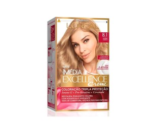 CREME COLORANTE IMÉDIA EXCELLENCE 8.1 LOURO SUECO