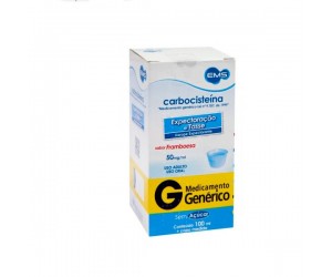CARBOCISTEÍNA XAROPE ADULTO 50MG/ML 100ML - EMS