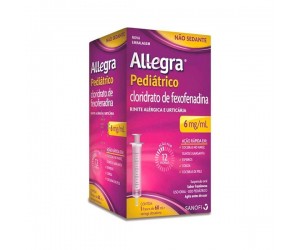 ALLEGRA SUSPENSÃO PEDIÁTRICO 60ML