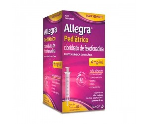 ALLEGRA SUSPENSÃO PEDIÁTRICO 150ML