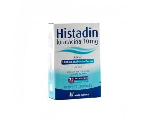 Histadin 10mg 12 Comprimidos