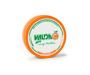 VALDA BALA GELATINA LARANJA MENTA 50G EMB 10 LATAS PLASTICO