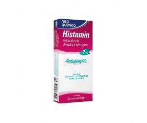 Histamin 20mg 20 Comprimidos