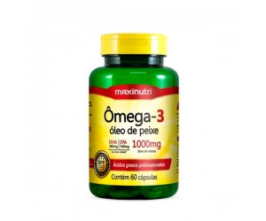 OMEGA 3 OLEO DE PEIXE 1000MG 60 CAPSULAS
