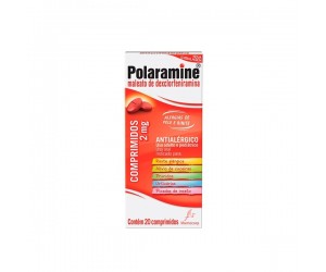 POLARAMINE 2MG 20 COMPRIMIDOS