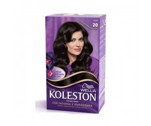 COLORAÇÃO CREME KIT KOLESTON 20 PRETO