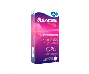 Cloratadd 10mg 12 Comprimidos