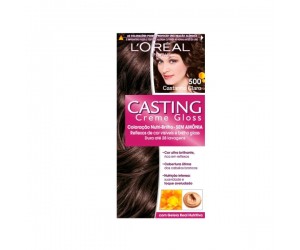 CREME COLORANTE SEM AMÔNIA CASTING CREME GLOSS 500 CAST CLAR