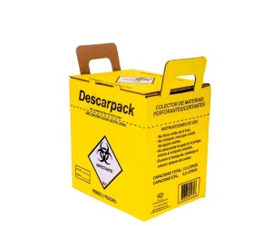 COLETOR DESCARPACK 7 LITROS  EMB 10 UNID