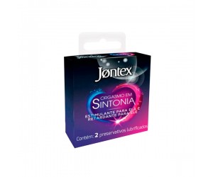 Preservativo Jontex Orgasmo Em Sintonia 2 Unid