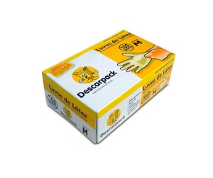 LUVAS TAMANHO M 100 UNID