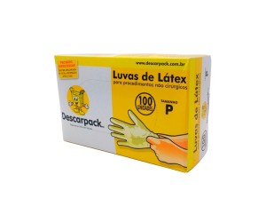 LUVAS TAMANHO P 100 UNID