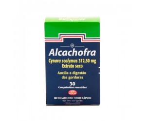 Alcachofra 312,5mg 30 Comprimidos Revestidos