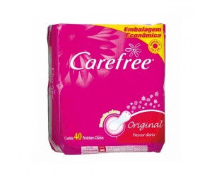 PROTETOR DIÁRIO CAREFREE FRESCOR DIÁRIO 40 UNIDADES