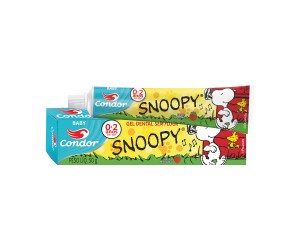 Gel Dental Snoopy Sem Flúor 0-2 Anos 50g