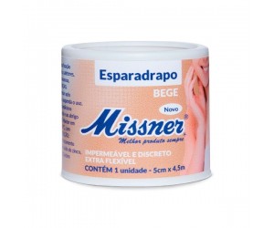 ESPARADRAPO BEGE MISSNER 5CM X 4,5CM