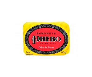 SABONETE PHEBO ODOR DE ROSAS 90G CX C/12