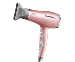 SECADOR DE CABELO MONDIAL GOLDEN ROSE 2000W 