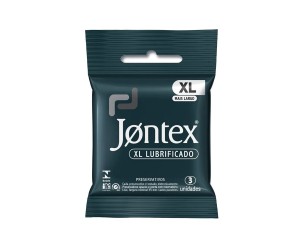 Preservativo Jontex Xl Lubrificado 3 Unid