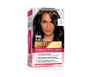CREME COLORANTE IMÉDIA EXCELLENCE 2 PRETO CLÁSSICO