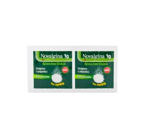 NOVALGINA 1G 2 COMPRIMIDOS EFERVESCENTES CX C/ 50
