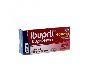IBUPRIL 400MG 3 CÁPSULAS  EMB. 10 UNID