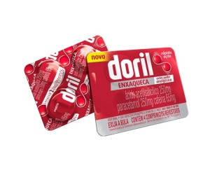 DORIL ENXAQUECA 4 COMPRIMIDOS REVESTIDOS CX C/ 25