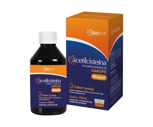 ACETILCISTEINA 20MG/ML XAROPE LARANJA 100ML