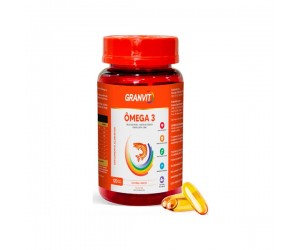 ÔMEGA 3 GRANVIT 1000MG 120 CÁPSULAS  
