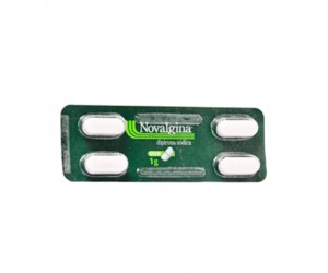 NOVALGINA 1G 4 COMPRIMIDOS