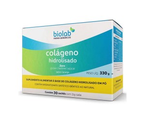 COLAGENO HIDROLISADO BIOLAB 30 SACHES 11G - BIOLAB