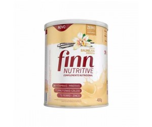 COMPLEMENTO ALIMENTAR FINN NUTRITIVE SABOR BAUNILHA 400G