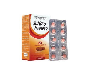 SULFATO FERROSO 60 COMPRIMIDOS REVESTIDOS