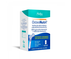 Osteonutri 600mg + 400ui 30 Comprimidos Revestidos