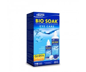 Kit Bio Soak Solução Para Lente De Contato 480ml