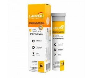 LAVITAN C D Z 16 COMPRIMIDOS EFERVESCENTES