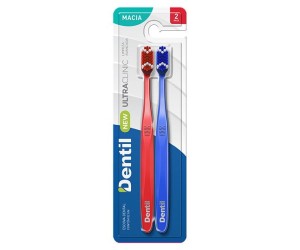 ESCOVA DENTAL DENTIL ULTRA CLINIC MACIA 2 UNIDADES