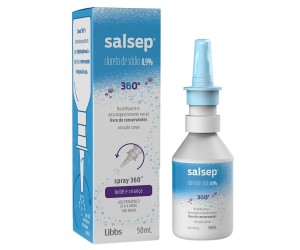 SALSEP 360 SOLUÇÃO NASAL 50ML