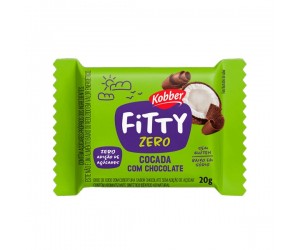 FITTY ZERO COCADA COM CHOCOLATE COM 2 UNIDADES 40G