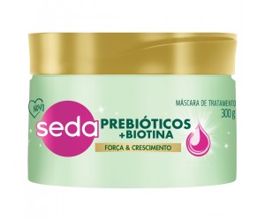 MÁSCARA DE TRATAMENTO SEDA PREBIÓTICOS+BIOTINA 300G