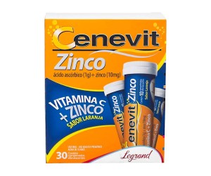 CENEVIT ZINCO 1G 30 COMPRIMIDOS EFERVESCENTES