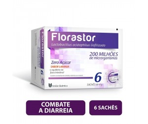 FLORASTOR 200 MILHÕES INFANTIL 6 SACHÊS