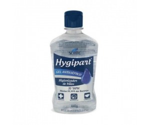 ÁLCOOL EM GEL 70% HYGIPART 440G