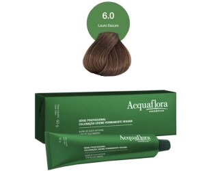 TINTURA CREME ACQUAFLORA VEGANA 6.0 LOURO ESCURO