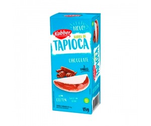 BARRA DE TAPIOCA CHOCOLATE COM 3 UNIDADES 48G