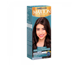 TINTURA CREME KIT MAXTON 5.0 MORENA MAIS ENCANTADORA